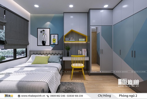 Thiết kế phòng ngủ đẹp tại Emerald Celadon City 104m2